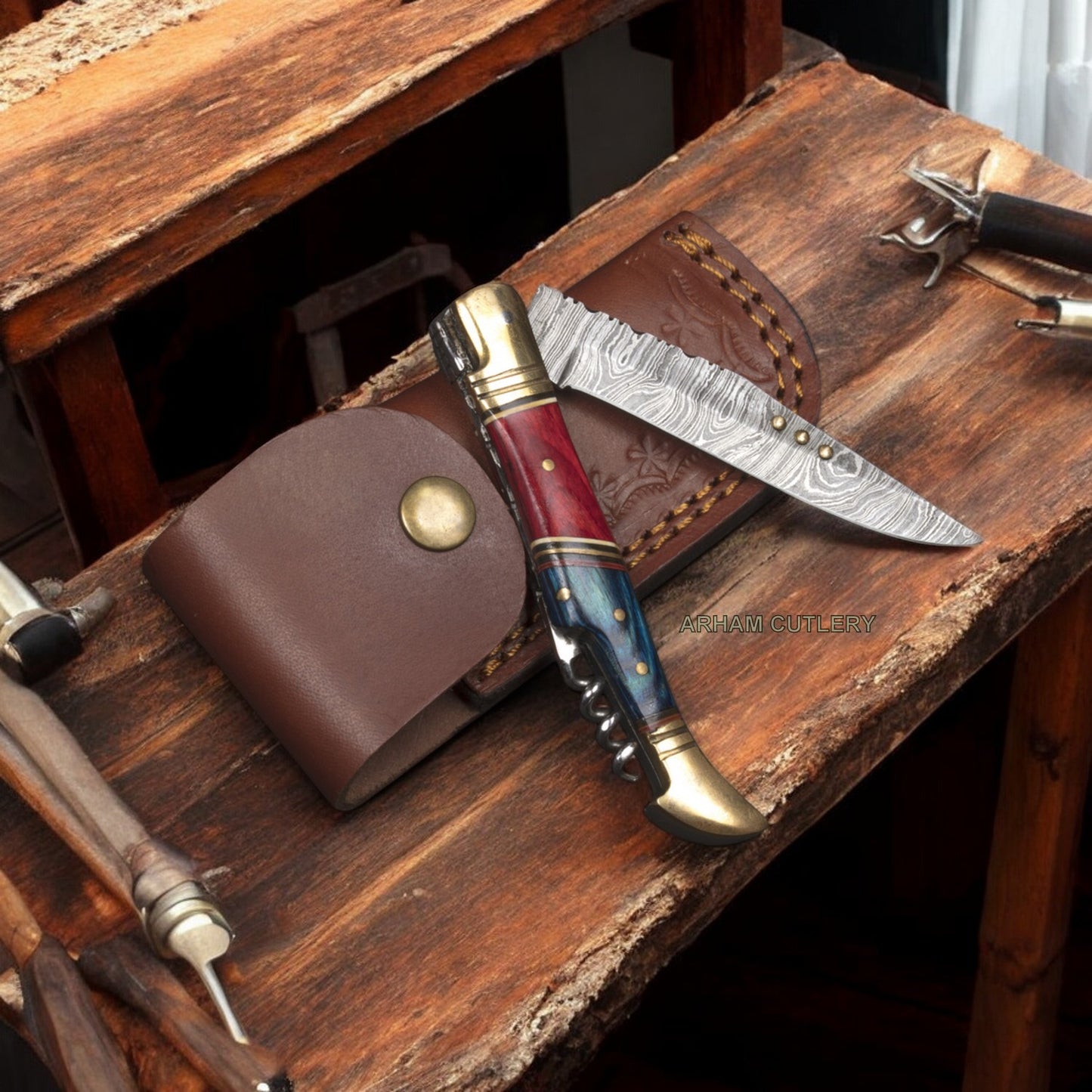 Custom Made Slip Joint Handmade Folding Pocket Knife