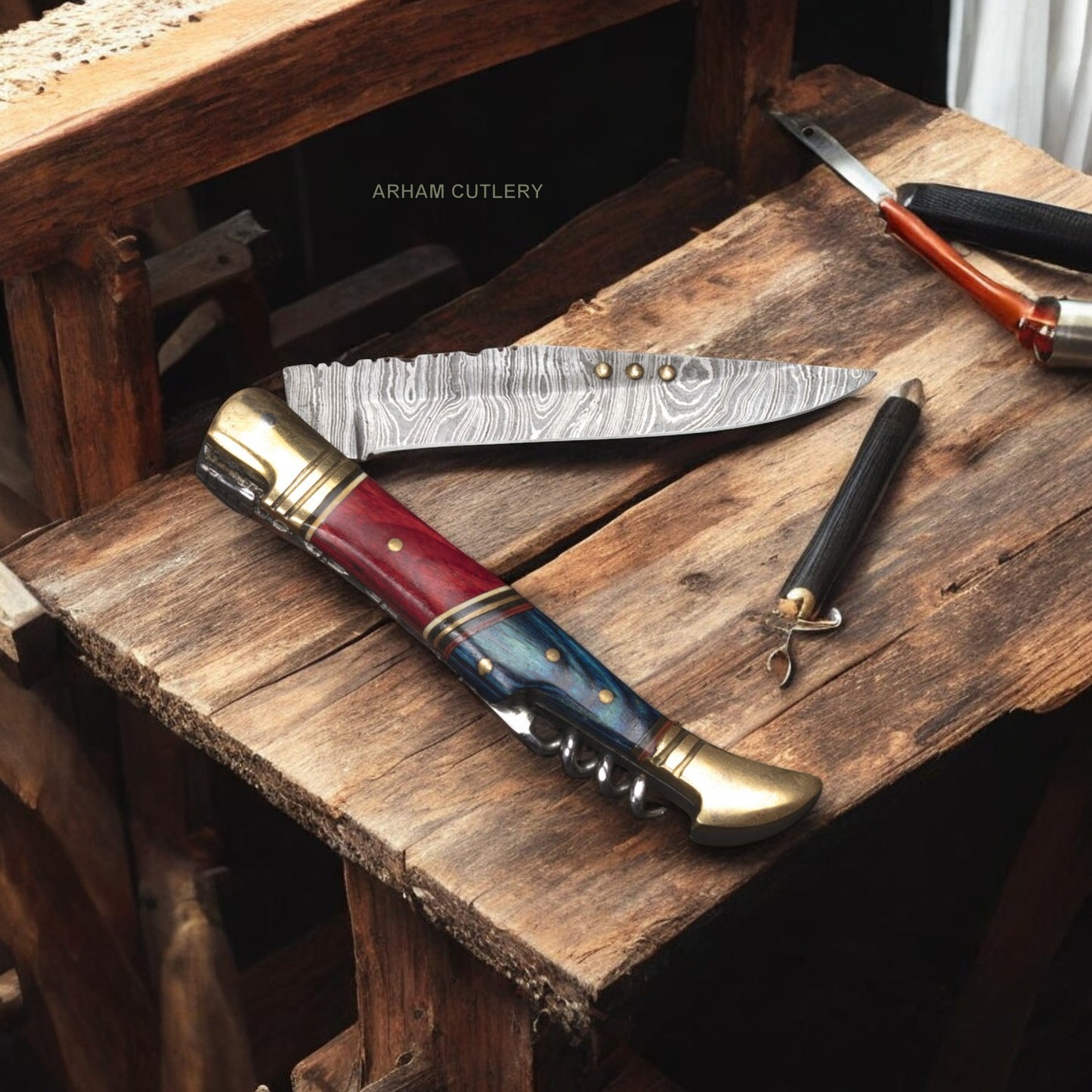 Custom Made Slip Joint Handmade Folding Pocket Knife