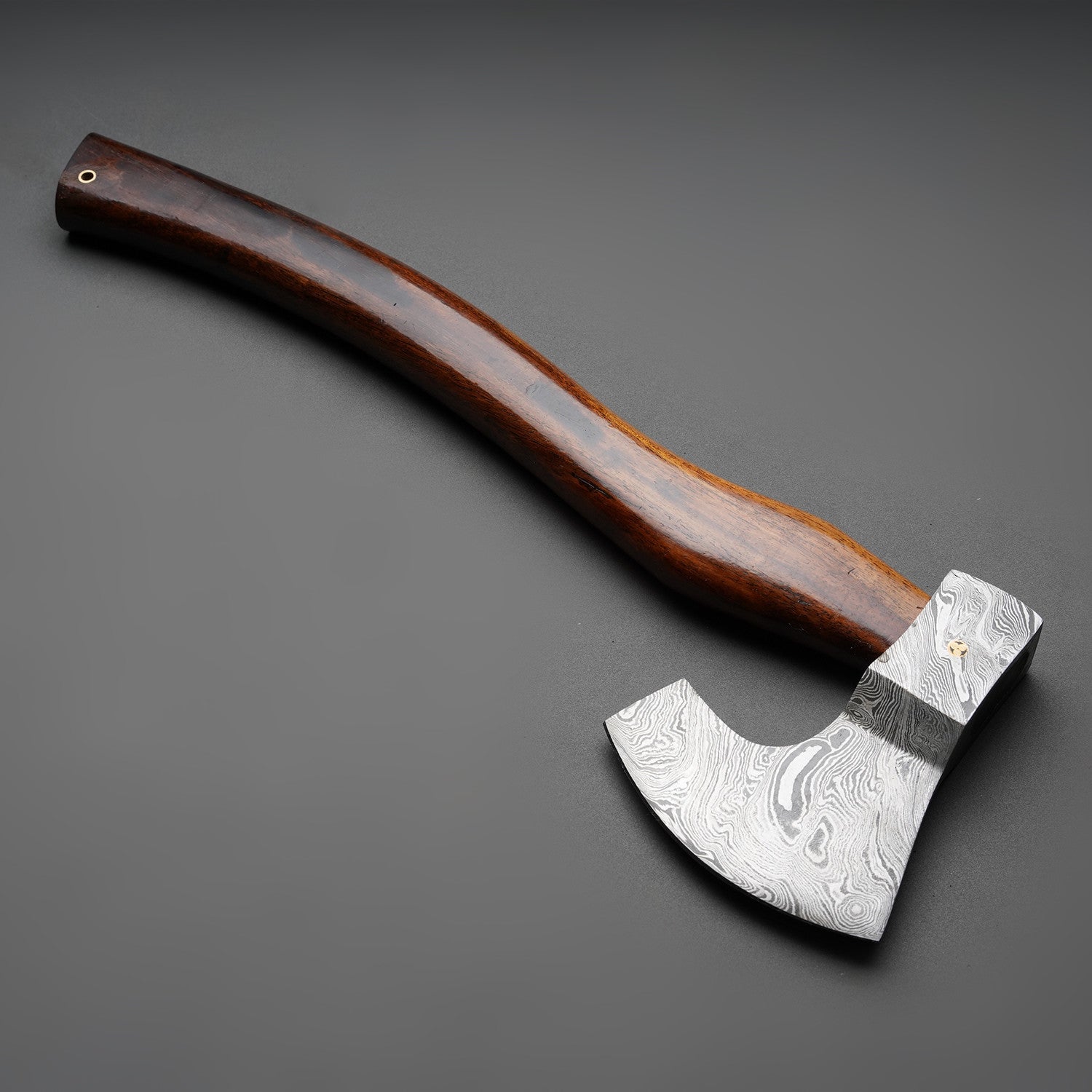 Damascus Steel Axe ARHAM CUTLERY