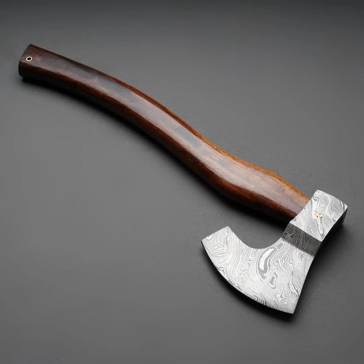 Damascus Steel Axe ARHAM CUTLERY
