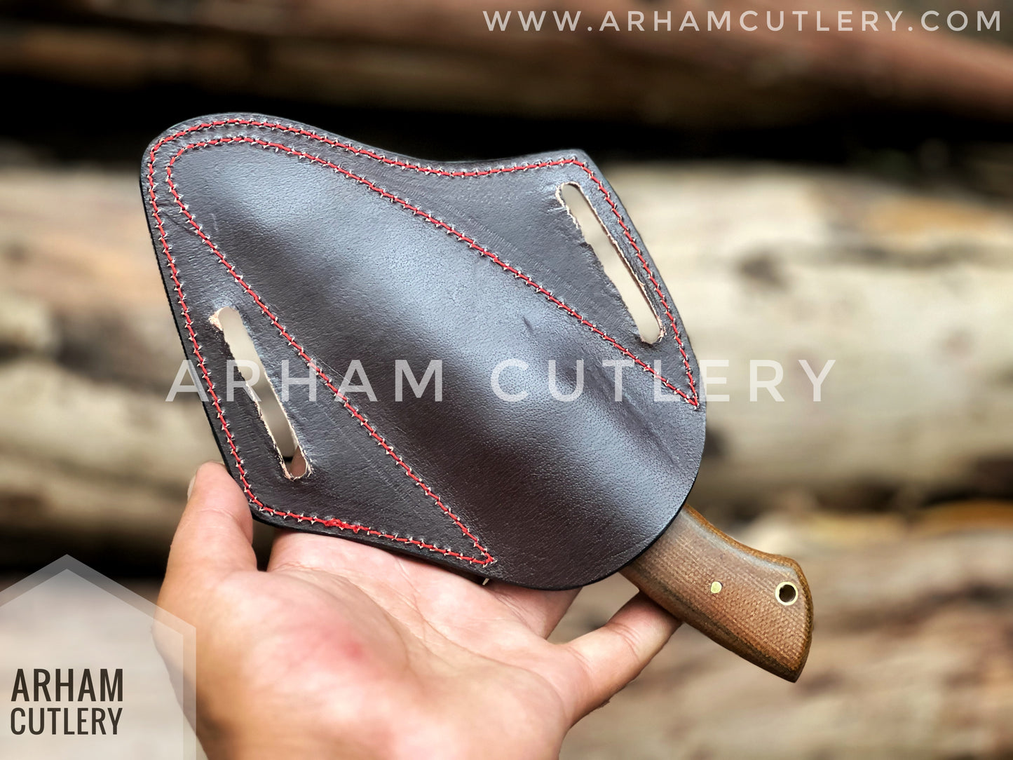 Nightshade Handcrafted Damascus Steel 9" Fixed Blade With Cowhide Leather Sheath , Best Gift For EDC Lover , Best Handmade Knife