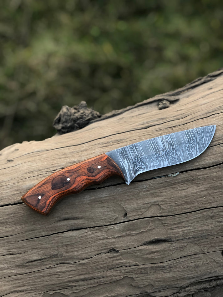 Damascus Steel Fixed Blade knife - Arham Cutlery