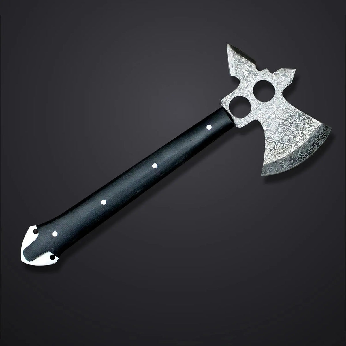 Hand Forged Damascus Steel Axe Arham Cutlery