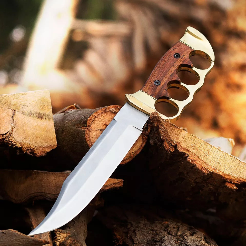 Steel Knife With Rose Wood Arham Cutlery