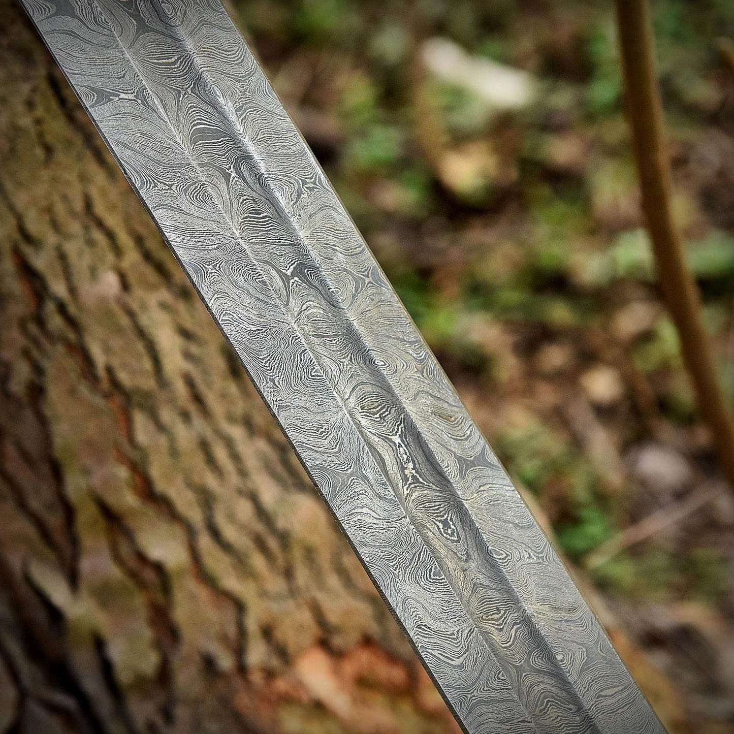 King Arthur Damascus Steel Sword
