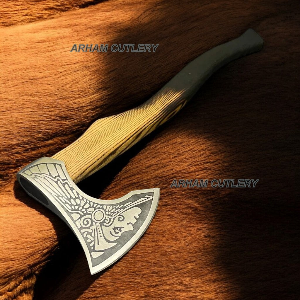 Valkyrie Axe Hand forged Viking Axe
