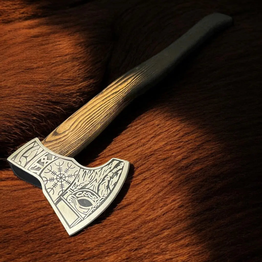 The Hunter Hand Forged Viking Axe