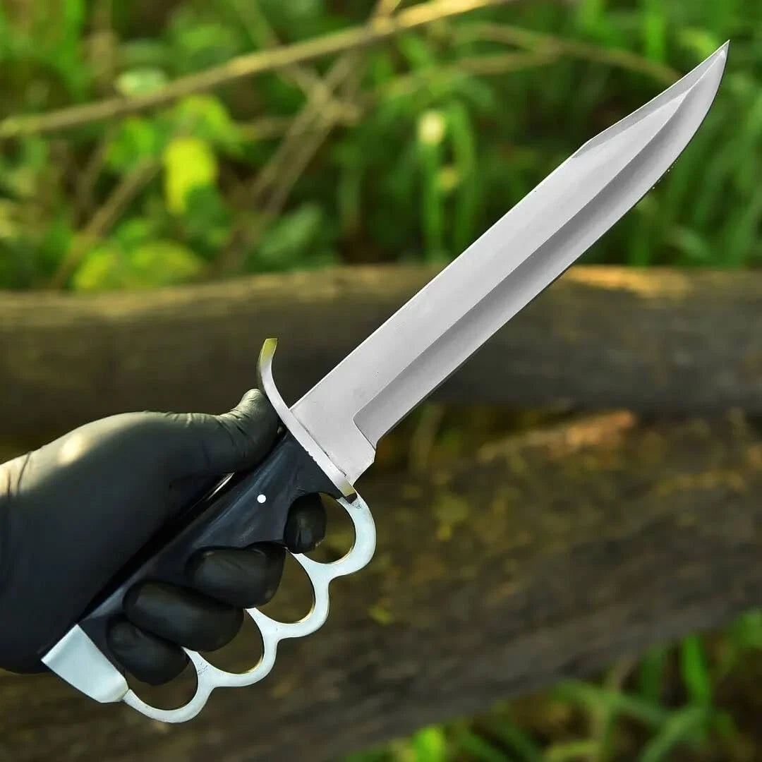 Custom Handmade D2 Steel Bowie Knife – Fixed Blade Hunting & Survival Knife | Arham Cutlery