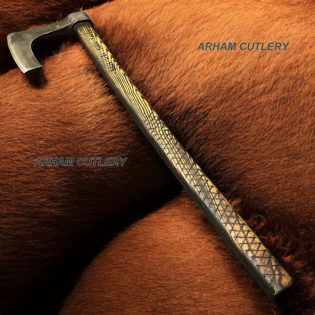 The Hunter Hand Forged Viking Axe