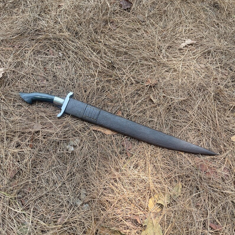 Gurkha 22 Inch Handmade Seax Knife | Farmers Using Hand Forged Carbon steel Knife