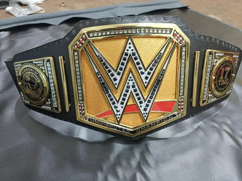 John Cena New Undisputed World Championship Belt Wrestling Replica Title Cena Side Plates Arham Cutlery