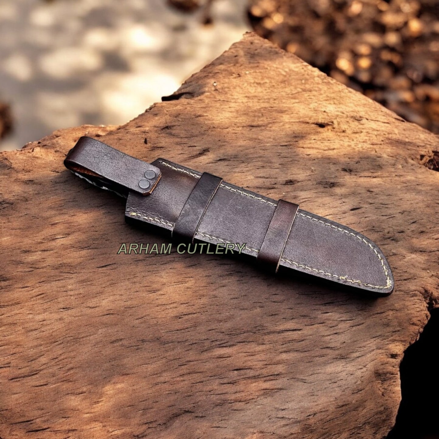 Handmade Damascus Custom TURQUOISE Hunting TANTO Sport Knife