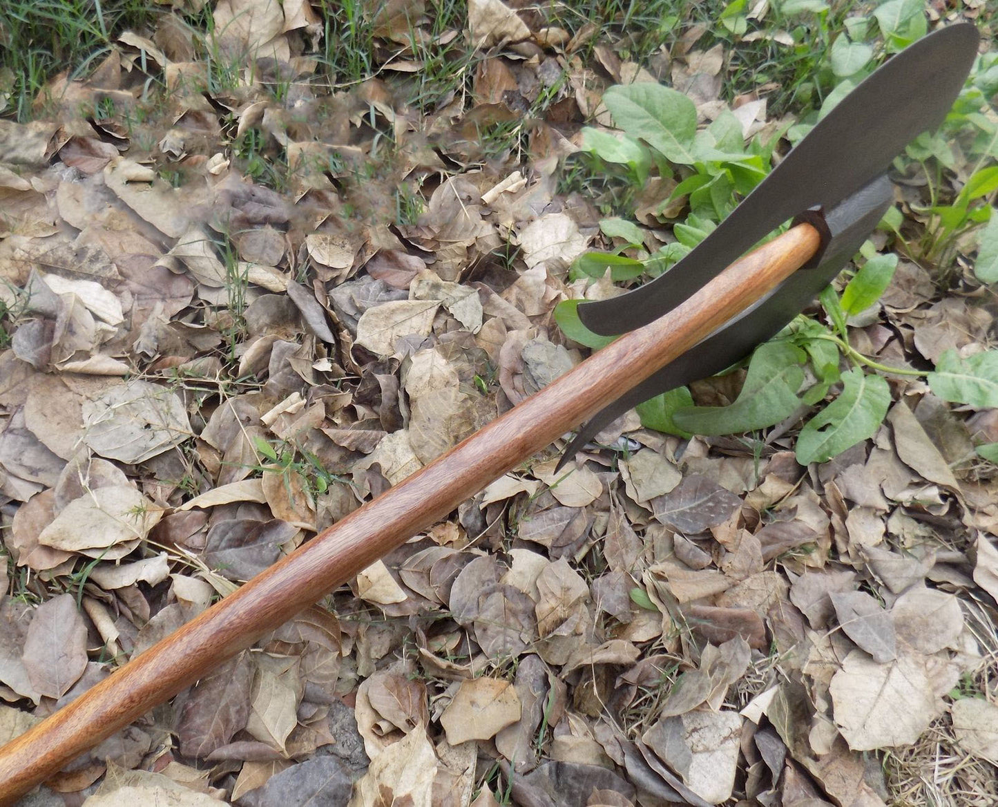 Custom Handmade Damascus Steel Axe With Leather Sheath A-90 - Arham Cutlery