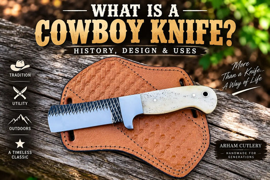 What Is a Cowboy Knife? History, Design & Uses Arham Cutlery