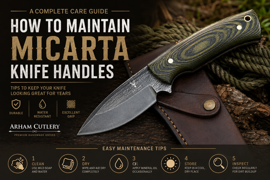 How to Maintain Micarta Knife Handles: A Complete Care Guide