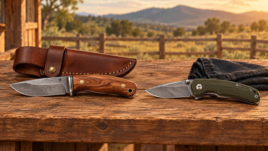 Belt Knife vs Pocket Knife: Which Is Better for Everyday Carry? Arham Cutlery