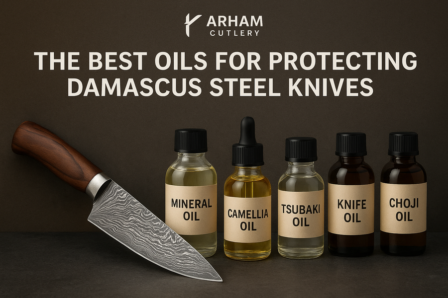 Best Oils for Protecting Damascus Steel Knives