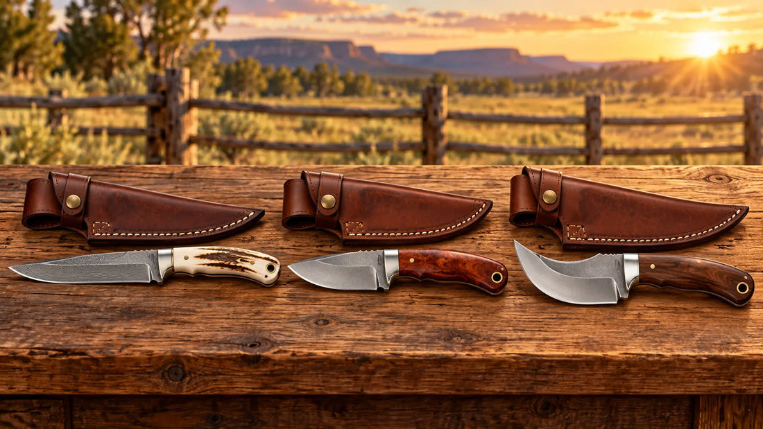 Best Ranch Knives for Everyday Work: Cowboy, Buckaroo & Bull Cutter Arham Cutlery