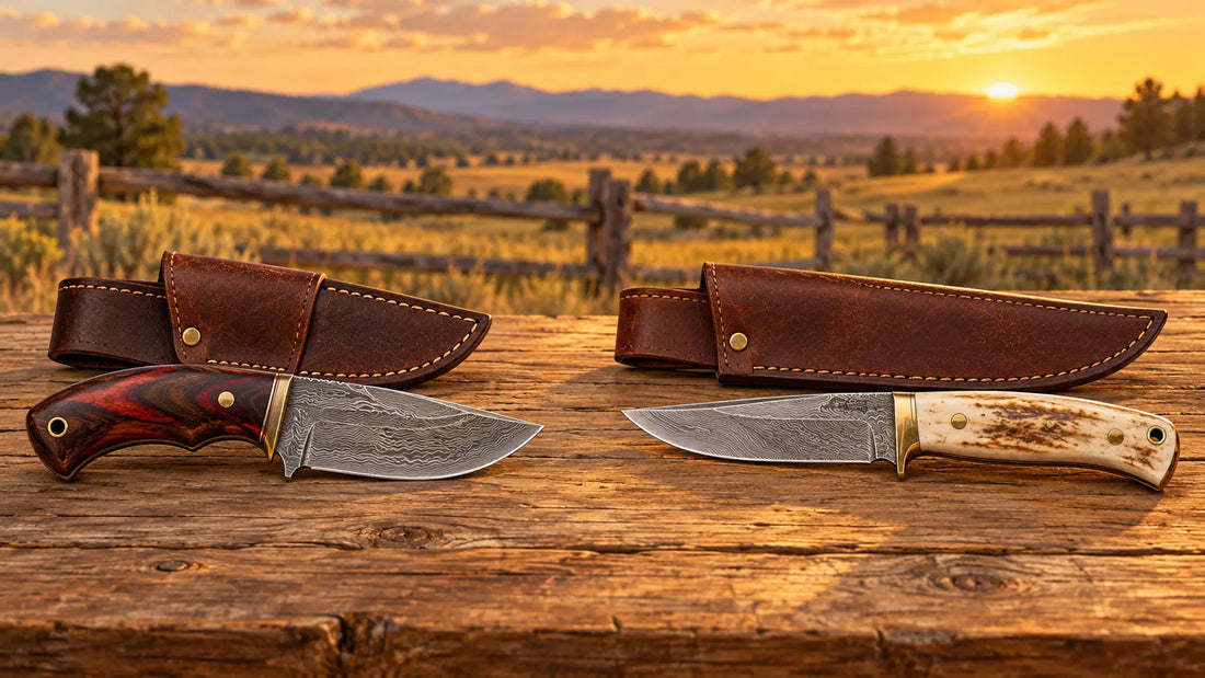 Buckaroo Knife vs Cowboy Knife: What Is the Difference? Arham Cutlery