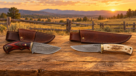 Buckaroo Knife vs Cowboy Knife: What Is the Difference? Arham Cutlery