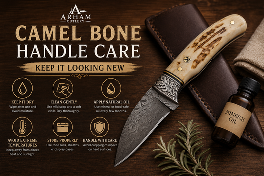 Camel Bone Handle Care – Keep It Looking New