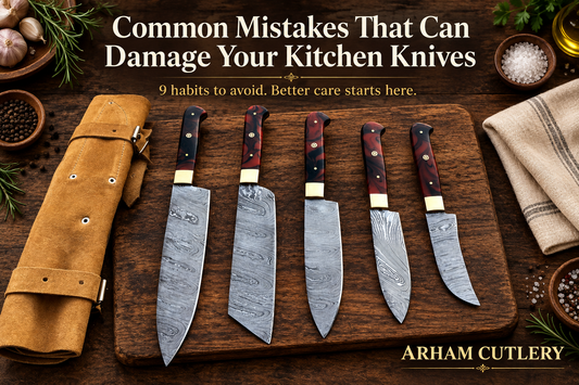 Common Mistakes That Can Damage Your Kitchen Knives