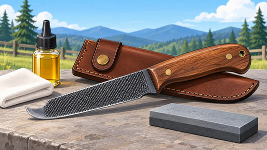 How to Care for a Farrier Rasp File Knife and Prevent Rust Arham Cutlery