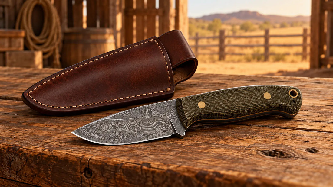 How to Choose a Fixed-Blade Cowboy EDC Knife Arham Cutlery