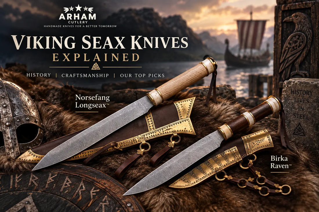 Viking Seax Knives Explained: History, Craftsmanship & Our Top Picks Arham Cutlery