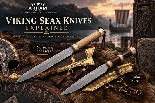Viking Seax Knives Explained: History, Craftsmanship & Our Top Picks Arham Cutlery