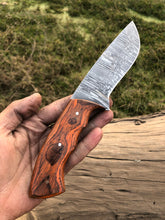 Load image into Gallery viewer, Damascus Steel Fixed Blade knife - Arham Cutlery
