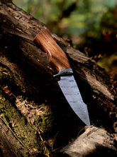 Cargar imagen en el visor de la galería, Handmade Damascus Steel Hunting Fixed Blade - Arham Cutlery
