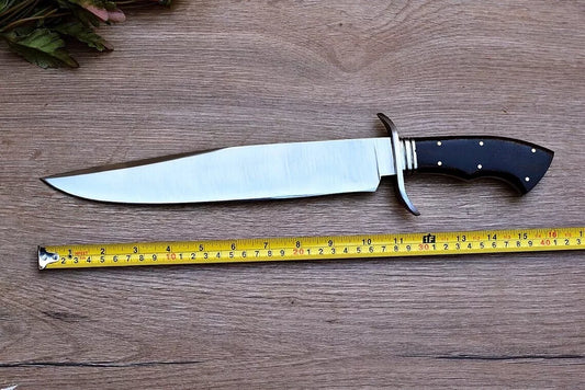 16” Custom Handmade D2 Steel Hunting Bowie Arham Cutlery