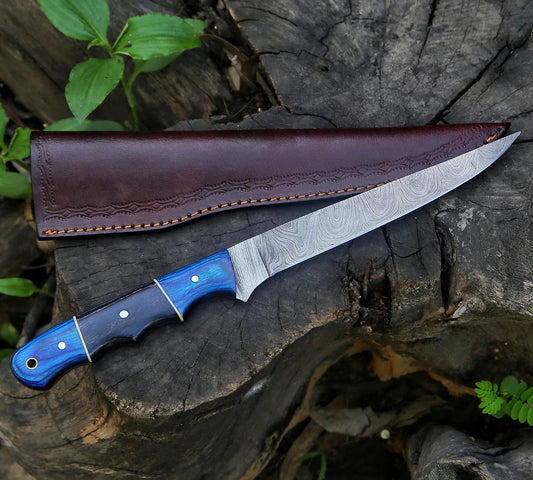 Handmade Damascus Steel Fillet knife