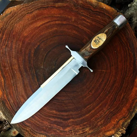 The Expendables 2 Knife: Toothpick Knife Replica with Premium Leather Sheath | Movie Knife | Gift for Him | Christmas Gift | Arham Cutlery Arham Cutlery