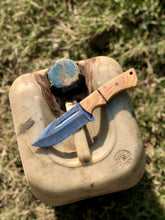 Cargar imagen en el visor de la galería, Handmade Fixed Blade Knife - Arham Cutlery
