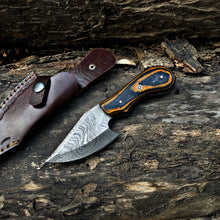 Cargar imagen en el visor de la galería, Handmade Damascus Steel Knife - Arham Cutlery
