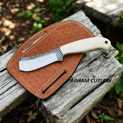 Handmade Knife With Camel Bone 