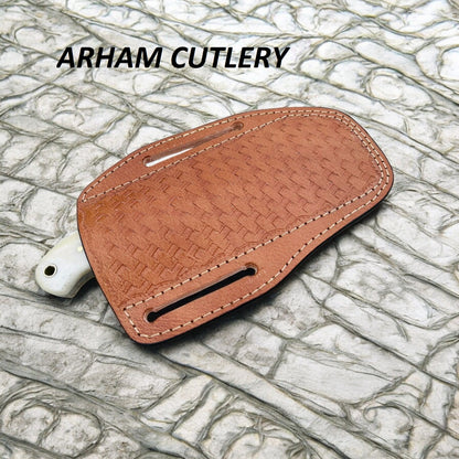 Handmade Knife With Camel Bone 