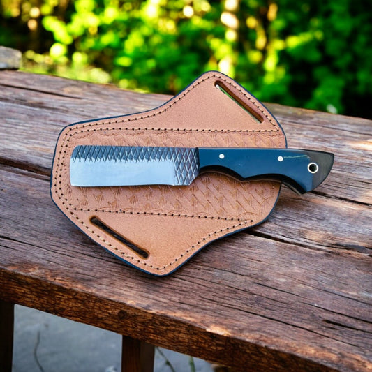 Handmade Rasp File Cowboy Bull Cutter EDC Knife