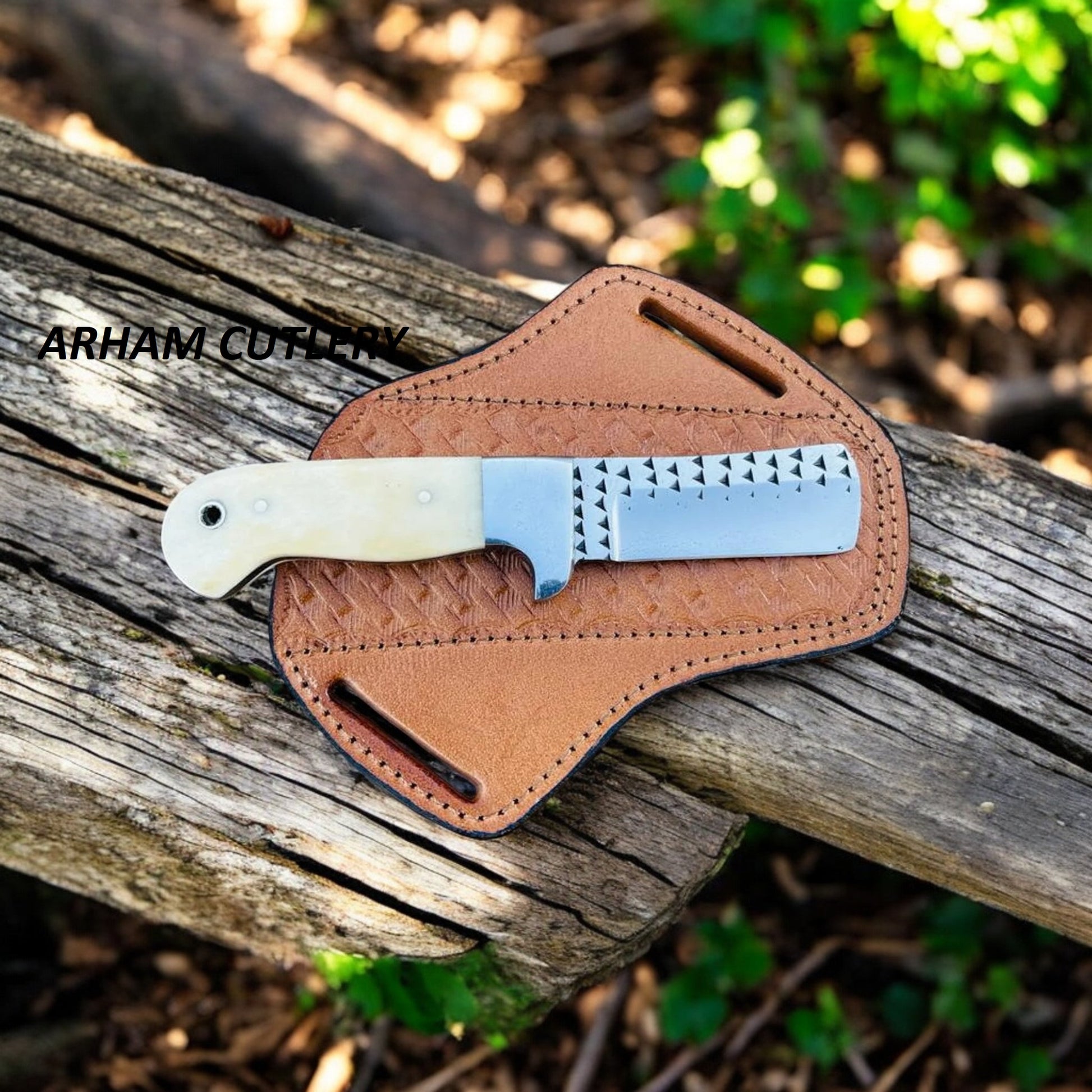 Western Style Handmade Cowboy Bull Cutter Knife
