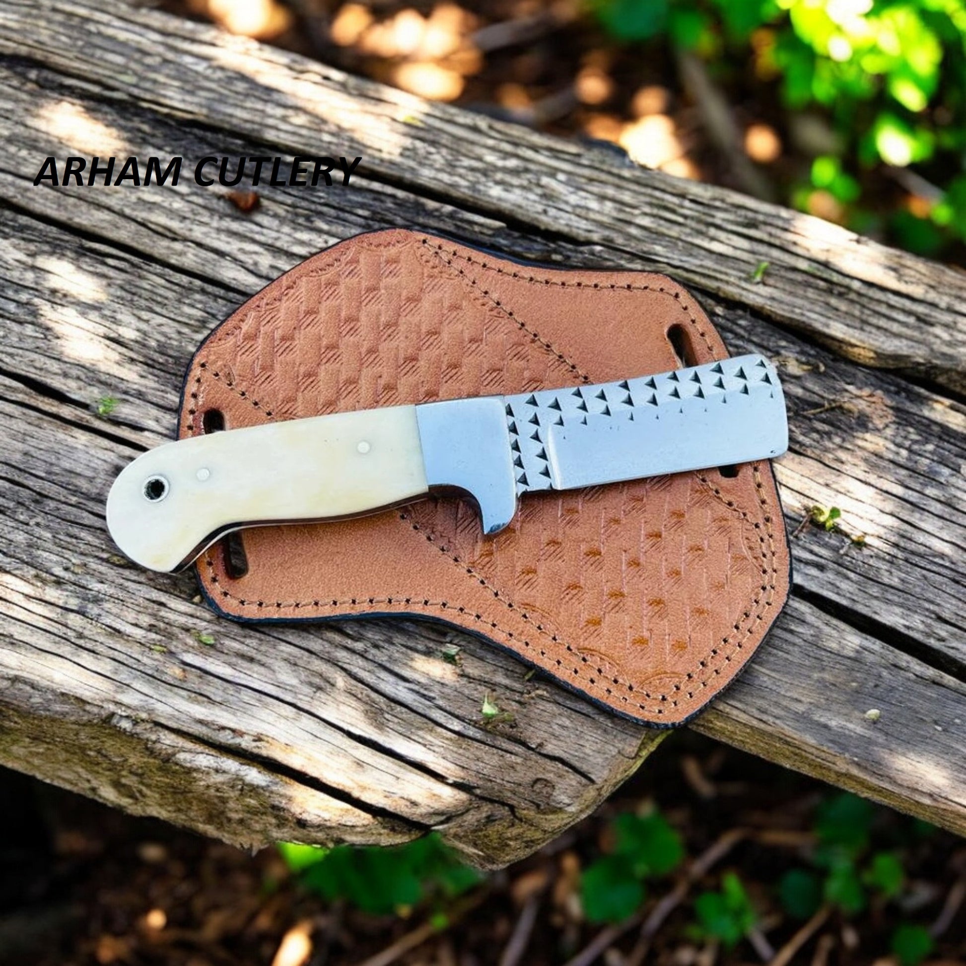 Western Style Handmade Cowboy Bull Cutter Knife