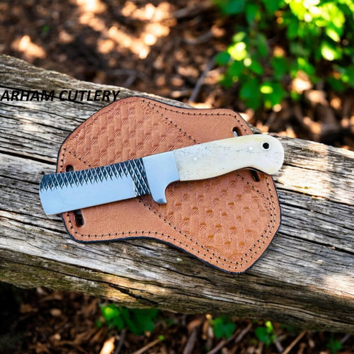 Western Style Handmade Cowboy Bull Cutter Knife