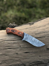 Load image into Gallery viewer, Damascus Steel Fixed Blade knife - Arham Cutlery
