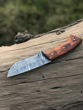 Cargar imagen en el visor de la galería, Damascus Steel Fixed Blade knife - Arham Cutlery
