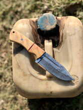 Cargar imagen en el visor de la galería, Handmade Fixed Blade Knife - Arham Cutlery
