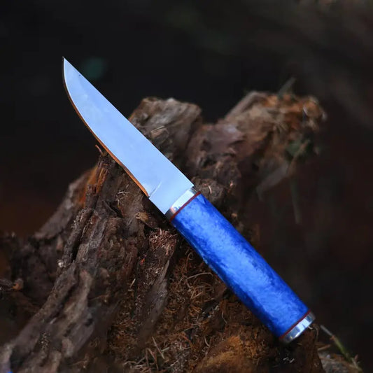 Antique Puukko Knife: Puukko Blade | Handcrafted Scandinavian Traditional Finnish Design | Hunting Knife | Christmas Gift | Best Men Gift - Arham Cutlery