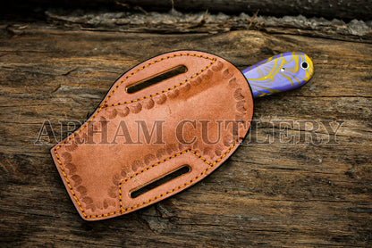 Hand Forged Cowboy Bull Cutter Knife