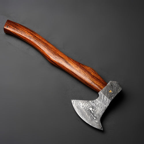 Damascus Steel AXE Arham Cutlery 