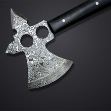 Cargar imagen en el visor de la galería, Damascus Steel Axe , Arham Cutlery 
